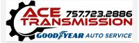 **Welcome to Ace Transmission - Your Trusted Auto Repair Shop in Yorktown, VA!**   ???? **Address**: 4601 George Washington Memorial Highway, Yorktown, VA   ???? **Call Us**: 757-723-2886   ???? **Service Areas**: Yorktown, Williamsburg, Newport News, Hampton, Gloucester, West Point, New Kent, and surrounding areas.   **Ace Transmission** is proud to introduce our expert auto repair services, specializing in:   ✔️ **Transmission Repair**   ✔️ **Driveline & Differential Services**   ✔️ **Clutch Replacement & Rear End Repair**   ✔️ **Driveshaft & CV Axle Repairs**   ✔️ **Wheel and Tire Services**    We’re centrally located in Yorktown, Virginia, and are fully equipped to serve surrounding communities such as Williamsburg, Newport News, Hampton, and Gloucester. Our highly experienced team of professionals, with a combined 50+ years in the transmission and automotive repair business, are ready to handle all your vehicle needs.   ### **Expertise & Experience You Can Trust** At Ace Transmission, our team has collaborated with many renowned businesses, including: - McCarty’s Transmission - AAMCO Transmission - Cottman Transmission - Casey Chevrolet - Price’s Transmission - Yorktown Transmission   and more. Our staff’s extensive experience guarantees top-tier service every time.   ### **Our Commitment to the Community** Ace Transmission is more than just a repair shop; we aim to be a **staple in the community** by offering affordable, high-quality automotive services. We use both remanufactured parts, which come with a **Nationwide Warranty**, as well as **recycled parts** to reduce costs and minimize environmental impact.   We source parts from trusted local vendors such as:   - **Casey, Nissan, Chevy, Ford, Checkered Flag Dealerships**   - **AutoZone, Pep Boys, Advance Auto Parts**   - **Salvage Yards like Team PRP, Lacey's, LKQ, English Motors**, and more.   ### **Services for All - Supporting the Community** We understand the needs of diverse clients, including: - **Low-income families** - **Single parents** - **Senior citizens** - **Military personnel**   We proudly offer **discounts** and tailored services for those in need.   ### **Commercial and Government Fleet Services** Ace Transmission also offers comprehensive services for **commercial vehicles**, **local auto repair shops**, **Virginia government vehicles**, and **U.S. Federal vehicles**. We are here to provide fast, reliable repairs to keep your fleet running smoothly.   ### **Family-Owned and Operated** Ace Transmission is a **family-owned and operated** business committed to providing reliable and trustworthy services to the Yorktown and surrounding communities. We are dedicated to maintaining the highest standards of quality and care in every repair we perform.   ---   For all your **transmission repair**, **driveline services**, **clutch replacement**, and **auto part needs**, trust Ace Transmission.   **Contact us** today to schedule an appointment! 