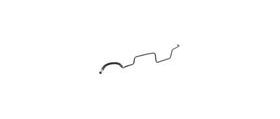 BMW Auto Trans Oil Cooler Outlet Hose (E46) - Genuine BMW 17227577623, misc, Transmission parts, tooling and kits