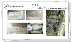 MB 722.6 & 722.9 Transmission Assembly (0EM NEW), 722.9, Transmission parts, tooling and kits
