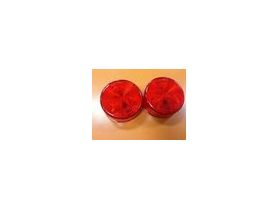 QTY 2 - 2" LED RED TRUCK TRAILER RV SIDE M..., misc, Transmission parts, tooling and kits