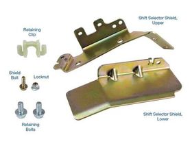 6R140 Fits non-PTO units only. Shift Selector Shield Kit Manual lever binds; Missing, corroded or broken shift selector shield, 6R140, Transmission parts, tooling and kits