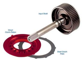 A727 Replaces '67–'89 shafts with two sealing rings. Smart-Tech® High Capacity Input Shaft & Piston Kit Spline Tooth Count: 24, A727, Transmission parts, tooling and kits