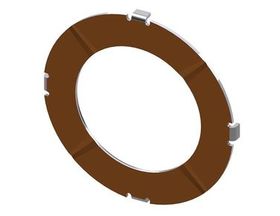 46RE, 46RH, 47RE, 47RH  4-Tab Thrust Washer Material: PTFE-Coated; Inner Dia.: 2.250"; Outer Dia.: 3.400"; Thickness: 0.060"; Tab Count: 4, A618, A518