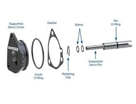 Powerglide  Supported Servo Pin & Cover Kit , POWERGLIDE, Transmission parts, tooling and kits