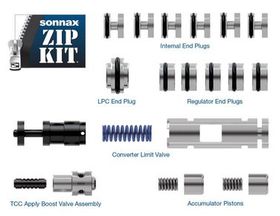 6R140  Zip Kit® Delayed engagement; Excess heat; Flare shifts & bind-ups; Harsh engagement; Harsh shifts; Slipping gears; TCC apply & release concerns; Soft shifts, 6R140, Transmission parts, tooling and kits