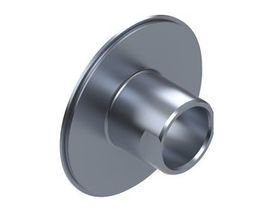 4F27E (Focus)  Impeller Hub Hub Mount: Flanged; Pump Drive Style: Flats; Material: Hardened Steel; Assembled Height: 1.473"; Height: 1.538"; Journal Dia.: 1.573"; Flange Outer Dia.: 3.750", 4F27E, Transmission parts, tooling and kits