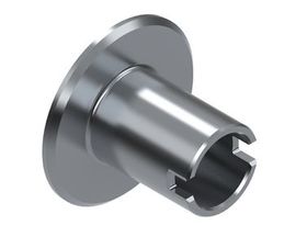Powerglide, 350, 400, 10" Performance Converter  Impeller Hub Hub Mount: Flanged; Material: Hardened Steel; Pump Drive Style: Slots; Assembled Height: 2.775"; Flange Outer Dia.: 3.800"; Height: 2.930"; Journal Dia.: 1.874", POWERGLIDE, Transmission parts, tooling and kits
