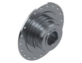 6L80, 6L90 (300mm), 6L90 (Captive Clutch)  Turbine Hub Material: Steel; Internal Spline Tooth Count: 36; External Spline Tooth Count: 55, 6L80, 6L45