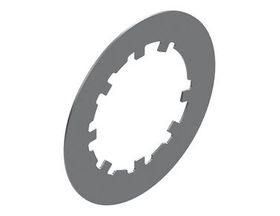 6F50/6F55, 6T70/6T75 For use in units with high-stall stators and stator caps with four oil grooves. Wear Plate Material: Steel; Tang Count: 8; Outer Dia.: 2.953"; Inner Dia.: 1.902"; Thickness: 0.031", 6F50, Transmission parts, tooling and kits