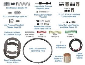 4R100  Performance Pack Overheated fluid & TCC lining; Repeated clutch failure; Soft shifts & poor line rise, 4R100, Transmission parts, tooling and kits