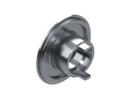 JF010E (RE0F09A)  Impeller Hub Hub Mount: Flanged; Pump Drive Style: 2-Tang; Material: Steel; Assembled Height: 1.640"; Height: 1.772"; Journal Dia.: 1.928"; Flange Outer Dia.: 3.630", JF010E, Transmission parts, tooling and kits