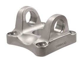   Flange Yoke Material: 6061-T6 Aluminum; Pilot Type: F; Driveline Series: 1350; Bolt Hole Dia.: 0.516"; Bolt Circle Dia.: 4.25"; Flange Face to Centerline: 1.630"; Weight (lbs): 1.070; Bolt Count: 4, A606, Transmission parts, tooling and kits