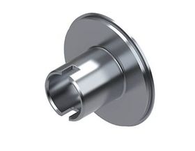 A541E, U151E  Flanged Impeller Hub Hub Mount: Flanged; Pump Drive Style: Slots; Material: Steel; Assembled Height: 1.733"; Height: 1.930"; Flange Outer Dia.: 3.290"; Journal Dia.: 1.499", A541E, A540E