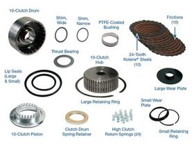 Powerglide  10-Clutch Drum Kit with Bearing , POWERGLIDE, Transmission parts, tooling and kits