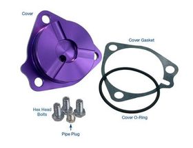 Powerglide Purple Anodized Servo Cover Kit , POWERGLIDE, Transmission parts, tooling and kits