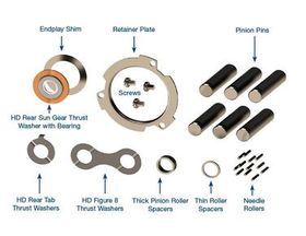 Powerglide 1.76 ratio pinion spacing , Upgraded materials Heavy Duty Planetary Rebuild Kit , POWERGLIDE, Transmission parts, tooling and kits