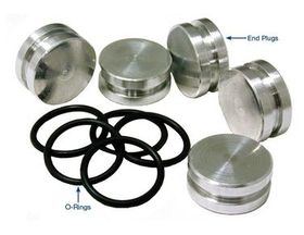 4L80-E, 4L85-E TCC Valve Bore O-ringed End Plug Kit Dia.: 0.668", 4L80E, Transmission parts, tooling and kits