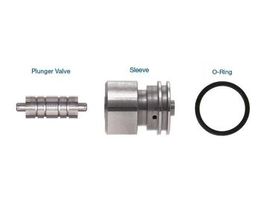 4R100, E4OD  Line Pressure Modulator Plunger Valve Kit Dia.: 0.331"; Low EPC pressure; Low line rise; 1-2 Soft; 2-3 Soft; Intermittent harsh shifts, E4OD, 4R100