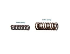 4R44E, 4R55E, 5R44E, 5R55E  TCC Regulator Valve Spring Kit Damaged valve body casting; Low spring rate on 2.3L TCC regulator valve; Code P0741; Low TCC apply pressure, 5R44E, 5R55E