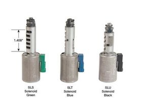 55-50SN, 55-51SN Early/Short Remanufactured Linear Solenoid Kit Bang shifts; Flare shifts; Harsh Forward; Harsh Reverse; Harsh TCC apply; Low TCC apply pressure; No lockup; Shift concerns; Soft upshifts, misc, Transmission parts, tooling and kits