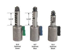 55-50SN, 55-51SN Early/Long Remanufactured Linear Solenoid Kit Bang shifts; Flare shifts; Harsh Reverse; Harsh TCC apply; No Forward; No lockup; Shift concerns; Soft upshifts, misc, Transmission parts, tooling and kits