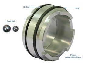 200-4R, 4L60, 4L60-E, 4L65-E, 4L70-E In 200-4R applications, this kit can only be used in the 3-4 accumulator location. Pinless Accumulator Piston Kit Burnt clutches & bands; Poor shift quality, THM2004R, THM200