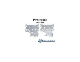 GM Powerglide Transmission Valve Body Gasket Kit | Upper & Lower | 1962-1966, POWERGLIDE, Transmission parts, tooling and kits