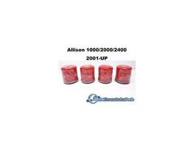 GM Allison 1000 2000 Transmission Truck External Spin On Filter 4-Pack 29537268, Allison 1000, Transmission parts, tooling and kits