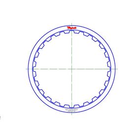 TR690 OE Replacement Friction Clutch Plate, TR690, Transmission parts, tooling and kits