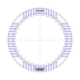 6R140 Overdrive GPZ Friction Clutch Plate, 6R140, Transmission parts, tooling and kits