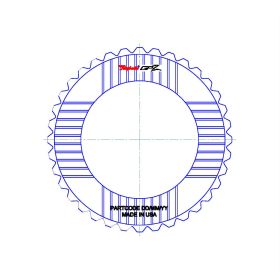 LT1000, LT2000, LT2400 SERIES GPZ Friction Clutch Plate, Allison 2000, Transmission parts, tooling and kits