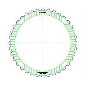 722.9 GPZ Friction Clutch Plate, 722.9, Transmission parts, tooling and kits