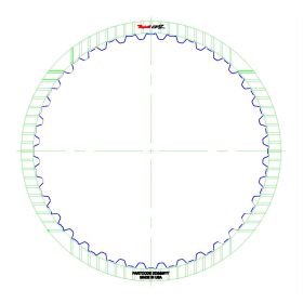 722.9 GPZ Friction Clutch Plate, 722.9, Transmission parts, tooling and kits