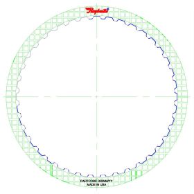 01J (CVT), 0AW (CVT) High Energy Friction Clutch Plate, 0AW, Transmission parts, tooling and kits