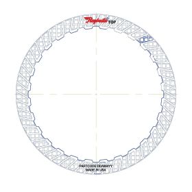 0B5 (DL501) DCT 7 SPEED High Energy Friction Clutch Plate, DL501, Transmission parts, tooling and kits