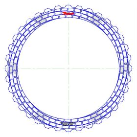 6F35 GEN 2 (2012-ON) (HT) Hybrid Technology Friction Clutch Plate, 6F35, Transmission parts, tooling and kits