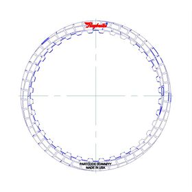 A6GF1 (HT) Hybrid Technology Friction Clutch Plate, A6GF1, A6LF1