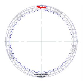 A6GF1 (HT) Hybrid Technology Friction Clutch Plate, A6GF1, A6LF1
