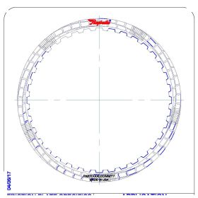 A6GF1 (HT) Hybrid Technology Friction Clutch Plate, A6GF1, A6LF1