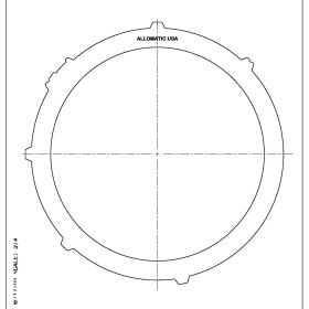 5R110W TorqShift Kolene Steel Clutch Plate, 5R110W, Transmission parts, tooling and kits
