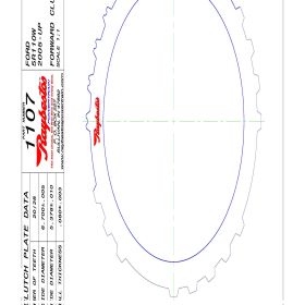 5R110W TorqShift Kolene Steel Clutch Plate, 5R110W, Transmission parts, tooling and kits