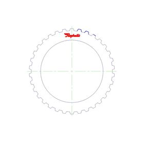 AOD, AODE, 4R70E, 4R70W, 4R75W Kolene Steel Clutch Plate, 4R75W, AODE