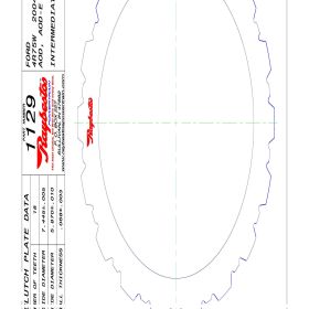 AOD, AODE, 4R70E, 4R70W, 4R75W Kolene Steel Clutch Plate, 4R75W, AODE