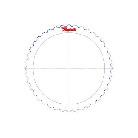 6R140 Kolene Steel Clutch Plate, 6R140, Transmission parts, tooling and kits