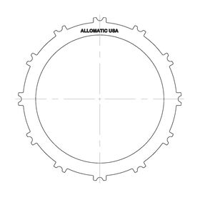 45RFE, 545RFE Kolene Steel Clutch Plate, 45RFE, Transmission parts, tooling and kits