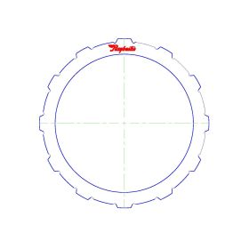 A500 / 44RE, A500 / 40RH, 42RH, 44RH, A500SE / 42RE, A904 / A500 Kolene Steel Clutch Plate, A500, Transmission parts, tooling and kits