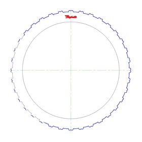 10R80 Steel Clutch Plate, 10R80, Transmission parts, tooling and kits