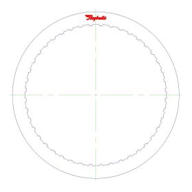 10R80 Steel Clutch Plate, 10R80, Transmission parts, tooling and kits