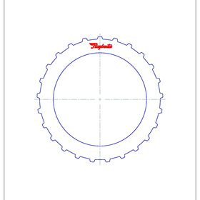 A4BF3 Steel Clutch Plate, A4BF3, A4AF3