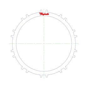 KM 170 SERIES, A4AF1, F4A32A, F4A-32-A, W4A32A Steel Clutch Plate, W4A33, F4A33
